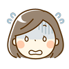 焦る女性
